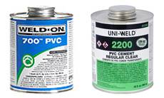 2266S Pvc Cement-1/4 Pt - GLUE, PRIMER, LUBRICANTS, TAPE, SEALANT